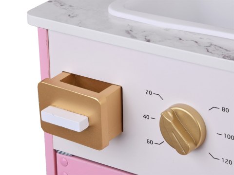 JOKOMISIADA Duża kuchnia drewniana interaktywna glamour złote dodatki ekspres ZA5933