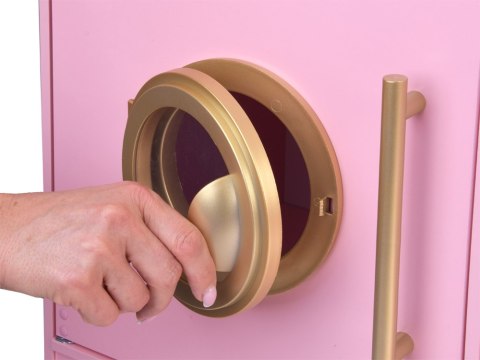 JOKOMISIADA Duża kuchnia drewniana interaktywna glamour złote dodatki ekspres ZA5933