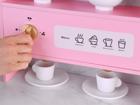 JOKOMISIADA Duża kuchnia drewniana interaktywna glamour złote dodatki ekspres ZA5933