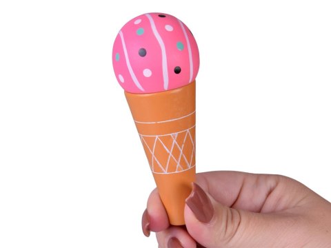 JOKOMISIADA Duża pastelowa budka z 8 lodami LODZIARNIA drewniana dla dzieci ZA5945