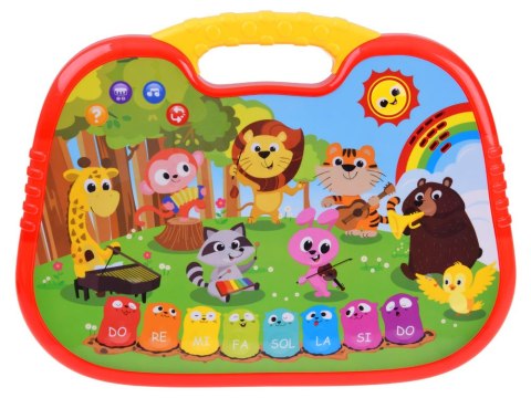 JOKOMISIADA Edukacyjne interaktywne organki ze zwierzątkami odgłosy melodie ZA5955