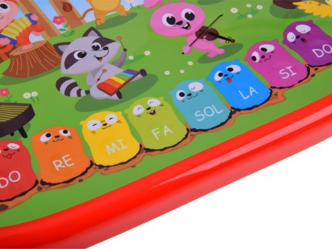 JOKOMISIADA Edukacyjne interaktywne organki ze zwierzątkami odgłosy melodie ZA5955