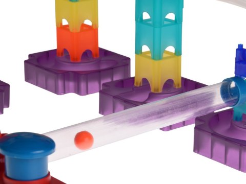 JOKOMISIADA Kolorowy Tor kulkowy Marble Run DIY z wyrzutnią 58-ele ZA5979