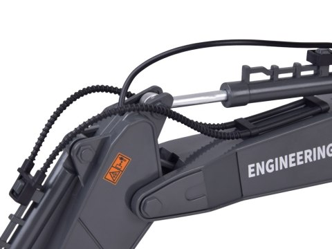 JOKOMISIADA Koparka 3w1 zdalnie sterowana Pojazd budowlany Wymienne końcówki RC0752