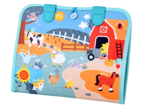 JOKOMISIADA Książka manipulacyjna Montessori - 28 sensorycznych aktywności ZA5943