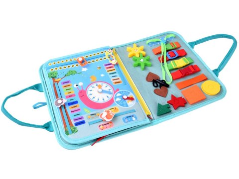 JOKOMISIADA Książka manipulacyjna Montessori - 28 sensorycznych aktywności ZA5943