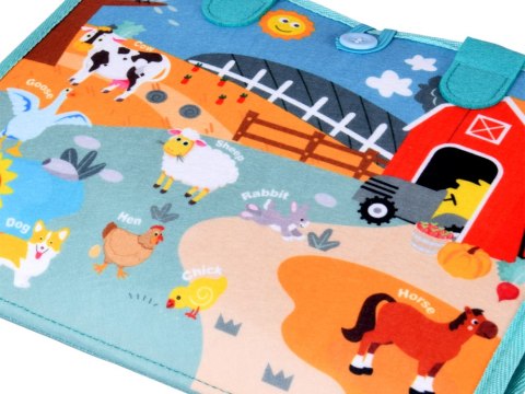 JOKOMISIADA Książka manipulacyjna Montessori - 28 sensorycznych aktywności ZA5943