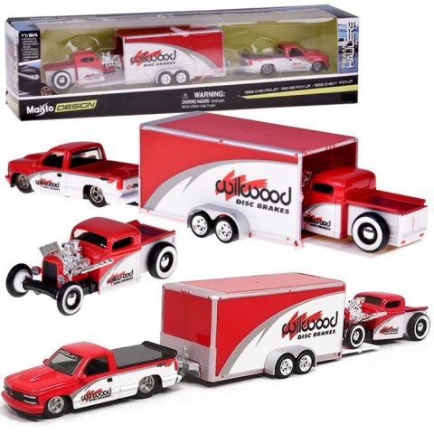 JOKOMISIADA Maisto Licencjonowane Auta Metalowe Chevrolet 454 SS Pick-up ZA5962