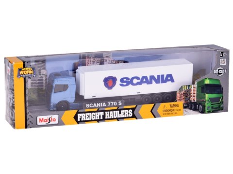 JOKOMISIADA Maisto Licencjonowane Auto Metalowe Ciągnik SCANIA 770S + Naczepa ZA5965