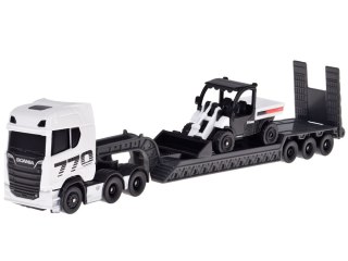 JOKOMISIADA Maisto Licencjonowane Auto Metalowe SCANIA 770S + naczepa Spychacz ZA5966