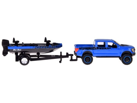 JOKOMISIADA Maisto Licencjonowane Auto metalowe Ford F-150 SVT Raptor 2021 łódź ZA5970