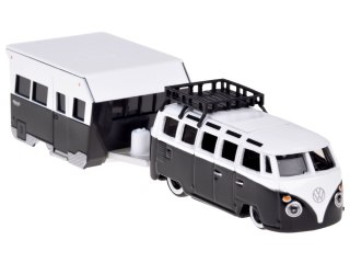 JOKOMISIADA Maisto licencjonowane auto Volkswagen VAN Samba przyczepa 1:64 ZA5959