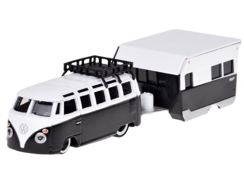 JOKOMISIADA Maisto licencjonowane auto Volkswagen VAN Samba przyczepa 1:64 ZA5959
