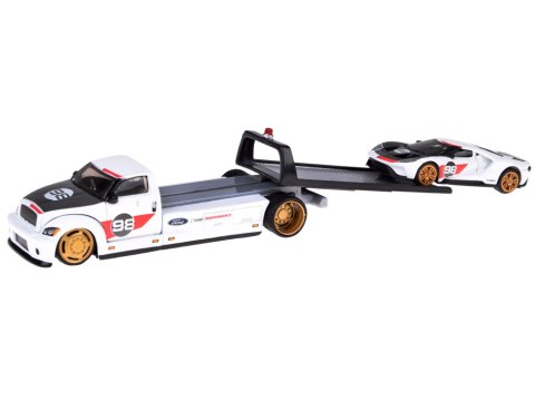 JOKOMISIADA Maisto zestaw auto metalowe Flatbed Ford GT Heritage 2021 1:64 ZA5957