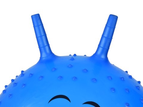 JOKOMISIADA Piłka Skoczek Uśmiechnięta Piłka 55 cm do gimnastyki ćwiczeń zabawy ZA5972