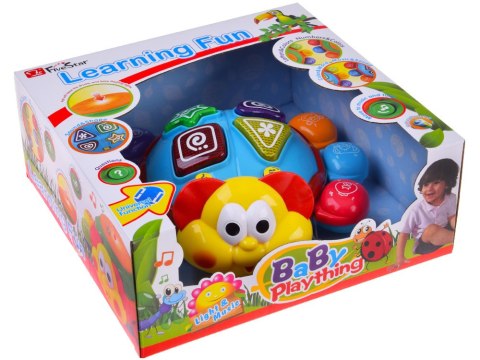 JOKOMISIADA Uciekający robaczek interaktywna zabawka do raczkowania melodie ZA5953