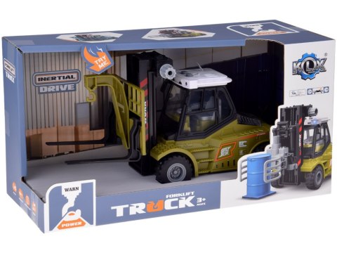 JOKOMISIADA WÓZEK WIDŁOWY z ruchomymi widłami + efekty świetlne i dźwiękowe ZA5978