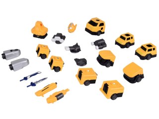 JOKOMISIADA Zabawka Robot Magnetyczny Transformer 2w1- duża figurka - akcesoria ZA6009