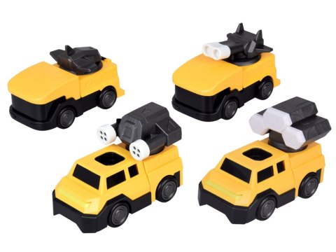 JOKOMISIADA Zabawka Robot Magnetyczny Transformer 2w1- duża figurka - akcesoria ZA6009