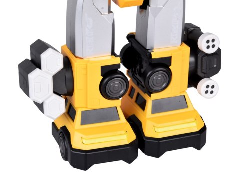 JOKOMISIADA Zabawka Robot Magnetyczny Transformer 2w1- duża figurka - akcesoria ZA6009