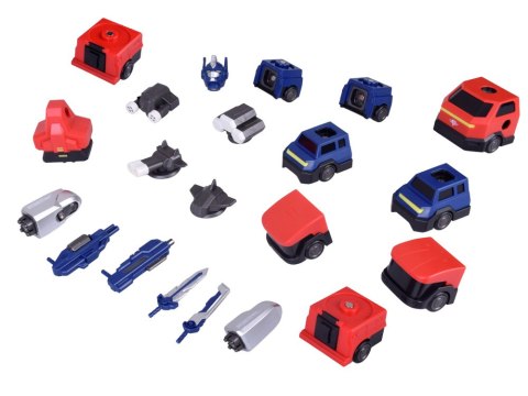 JOKOMISIADA Zabawka Robot Magnetyczny Transformer 2w1- duża figurka - akcesoria ZA6009