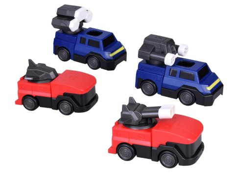 JOKOMISIADA Zabawka Robot Magnetyczny Transformer 2w1- duża figurka - akcesoria ZA6009