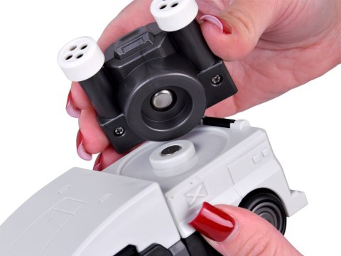 JOKOMISIADA Zabawka Robot Magnetyczny Transformer 2w1- duża figurka - akcesoria ZA6009