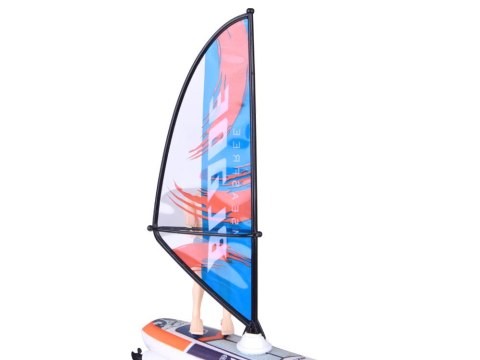JOKOMISIADA Zdalnie sterowany świecący WINDSURFER pływający na pilota RC0740