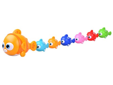 JOKOMISIADA Zestaw Interaktywna RODZINA RYBEK + wędka i łowienie na magnes ZA6016