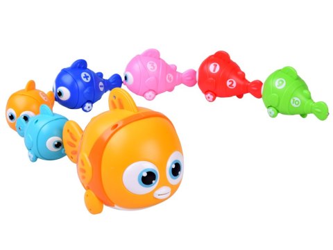 JOKOMISIADA Zestaw Interaktywna RODZINA RYBEK + wędka i łowienie na magnes ZA6016