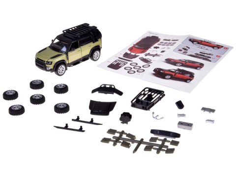 JOKOMISIADA Zestaw Metalowe Auto TUNING Licencjonowany Land Rover Defender 110 ZA5950