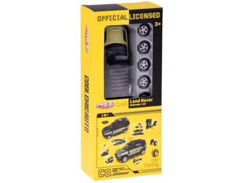 JOKOMISIADA Zestaw Metalowe Auto TUNING Licencjonowany Land Rover Defender 110 ZA5950