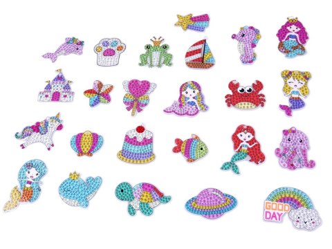 JOKOMISIADA Zrób to sam DIY Bajkowa wyklejanka - HAFT diamentowy - breloczki ZA6019