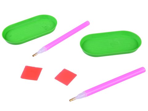 JOKOMISIADA Zrób to sam DIY Bajkowa wyklejanka - HAFT diamentowy - breloczki ZA6019