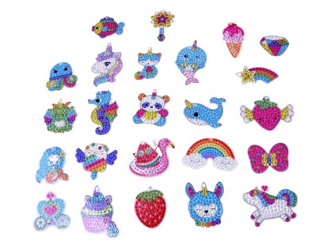 JOKOMISIADA Zrób to sam DIY Bajkowa wyklejanka - HAFT diamentowy - breloczki ZA6021