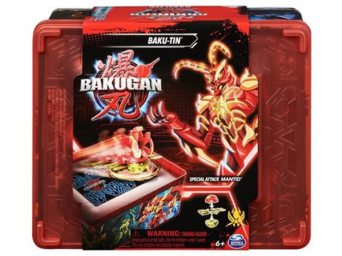 Mattel Bakugan-puszka kolekcjonerska z figurkami i kartami ZA5994