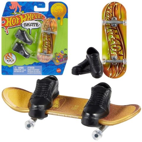 Mattel Zabawka Finger Skateboard Hot Wheels - zabawa dla Małego Skatera ZA6001