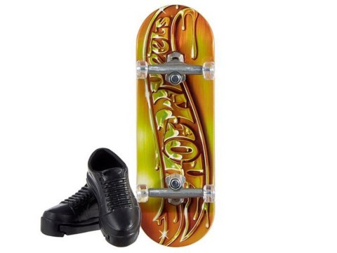 Mattel Zabawka Finger Skateboard Hot Wheels - zabawa dla Małego Skatera ZA6001