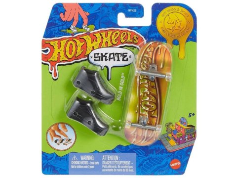 Mattel Zabawka Finger Skateboard Hot Wheels - zabawa dla Małego Skatera ZA6001