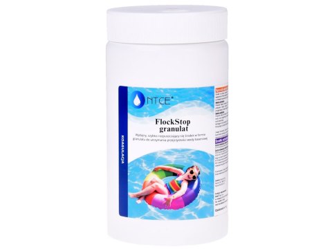 NTCE Flockstop granulat do koagulacji wody w basenie 1KG koagulat BA0574