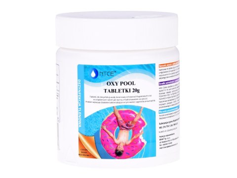 NTCE Oxy Pool tabletki tlenowe do dezynfekcji wody baseny jacuzzi 0,5kg BA0571
