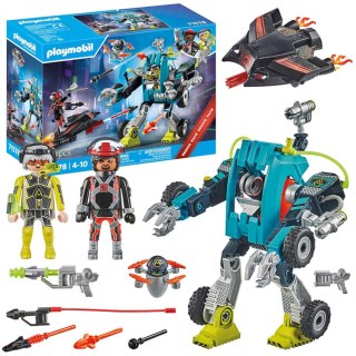 Playmobil Klocki Playmobil 71578 Robot kontra Szybowiec Zestaw 96 elem ZA5993