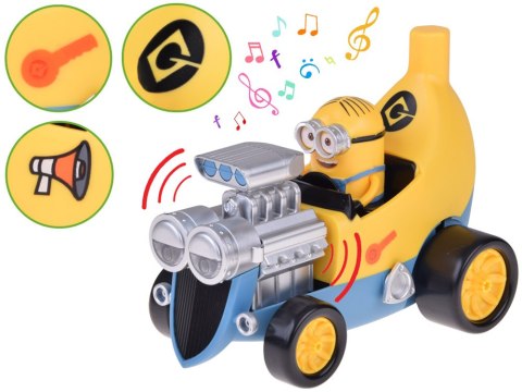 Producent niezdefiniowany Minionek w Bananowym Aucie - Światła, Dźwięki i Wibracje ZA5941