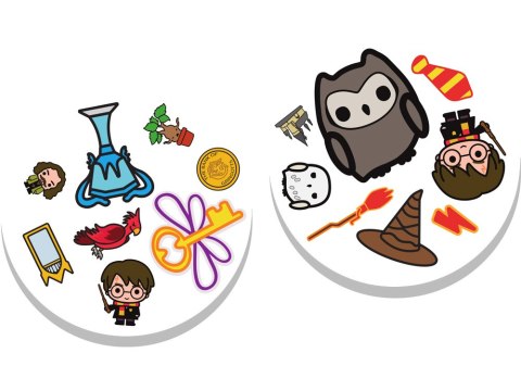 Rebel Rebel Gra Karciana gra Dobble Harry Potter - okrągłe karty do gry GR0772