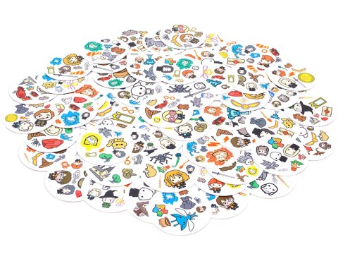 Rebel Rebel Gra Karciana gra Dobble Harry Potter - okrągłe karty do gry GR0772