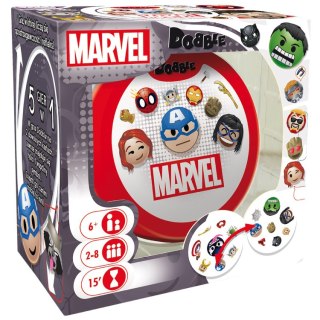 Rebel Rebel Karciana gra Dobble Marvel Emoji - okrągłe karty do gry GR0773