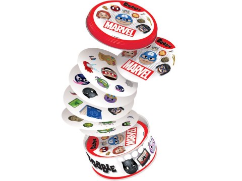 Rebel Rebel Karciana gra Dobble Marvel Emoji - okrągłe karty do gry GR0773