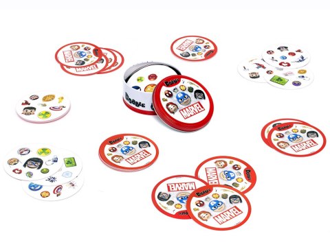 Rebel Rebel Karciana gra Dobble Marvel Emoji - okrągłe karty do gry GR0773