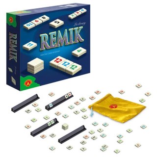 Alexander Alexander Edukacyjna gra Remik liczbowy - wersja podstawowa - układanie ciągu cyfr GR0796