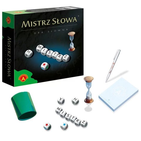 Alexander Alexander Gra dla całej rodziny Mistrz słowa - układanie liter GR0794